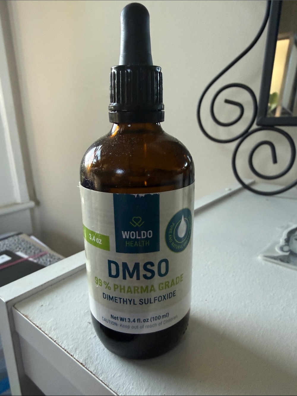 Never open DMSO